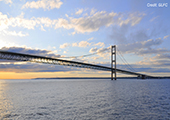 Mackinac Bridge Sunset